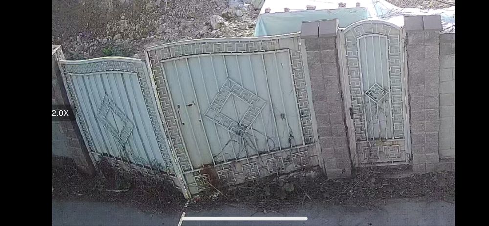 Продам ворота с калиткой и забором