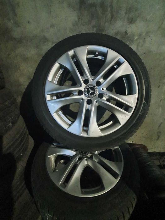 Гуми с джанти Hankook за Мерцедес 17цола 245/45/17 като нови