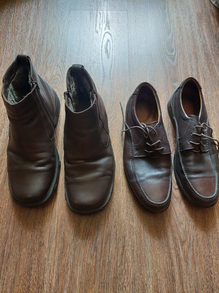 Туфли, ботинки зимние и размер 46.