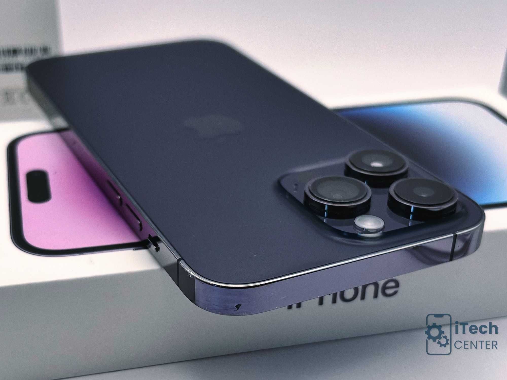 iPhone 14 Pro MAX, 128GB, Purple, 100% батерия, ОТЛИЧЕН, ГАРАНЦИЯ!