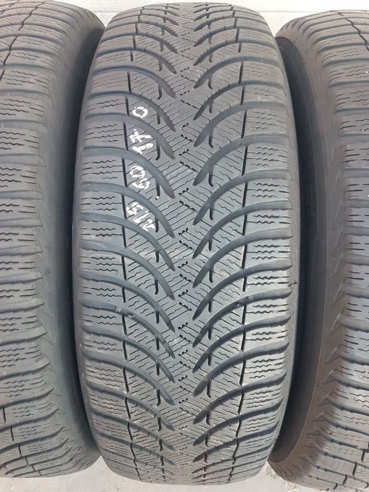 Зимни гуми 4 броя MICHELIN Alpin A4 215 60 R17 дот 2514