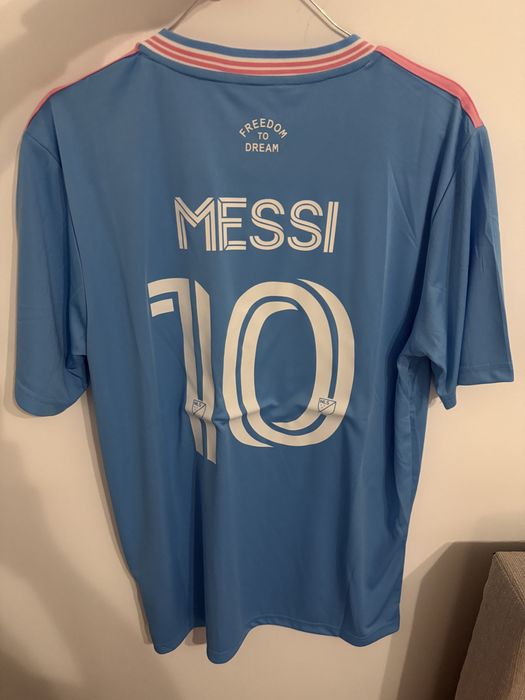 Tricou Messi Inter Miami albastru sezonul nou fotbal