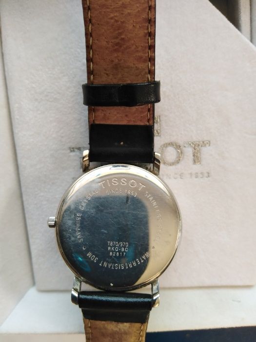 ceas Tissot quartz in cutie