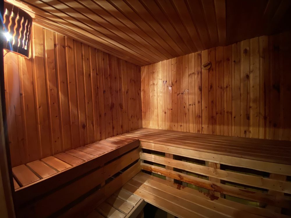 Новая баня на дровах