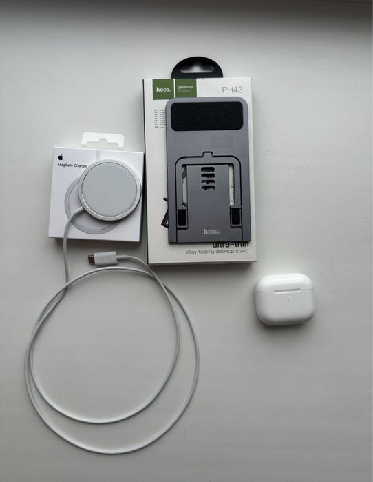Оригинальные AirPods3 и MagSafe Charger (+подарок)