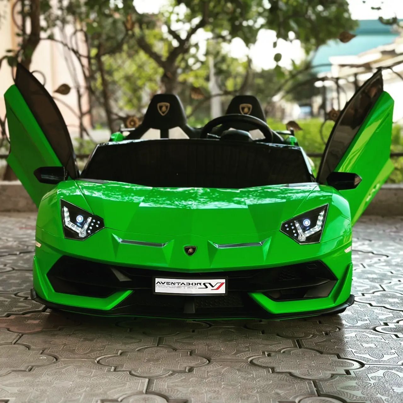 Lamborghini Aventador лицензионная детская машина электромобиль 24V