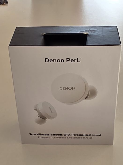 True wireless слушалки DENON PERL бели