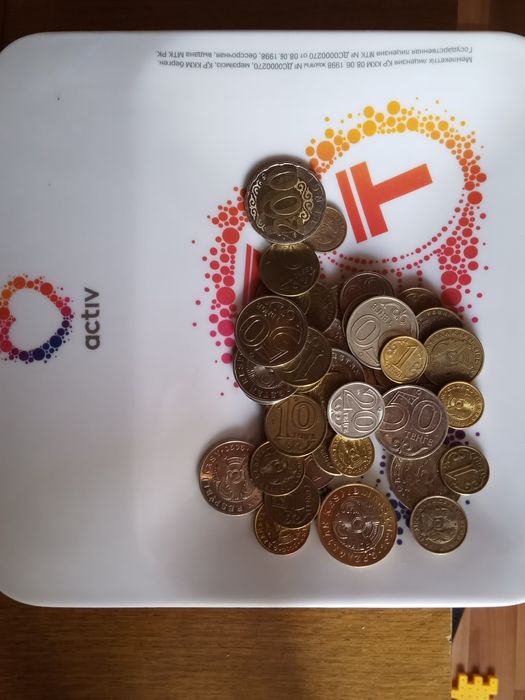 Тарелка пластиковая для денег