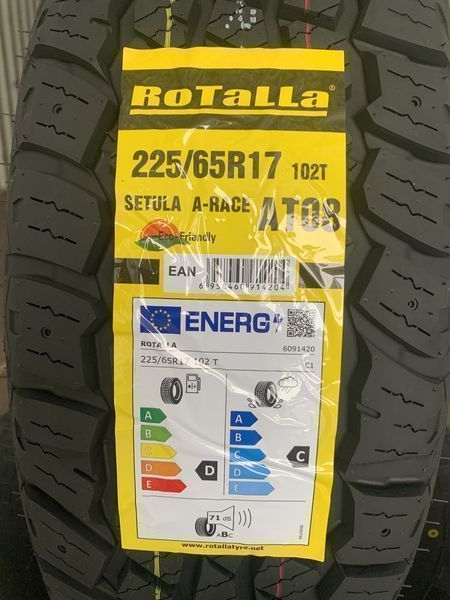 Нови джипови гуми ROTALLA SETULA AT08 225/65R17 102T BSW НОВ DOT