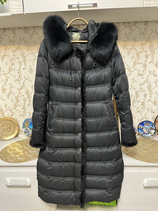 Пальто женское с норковой опушкой
