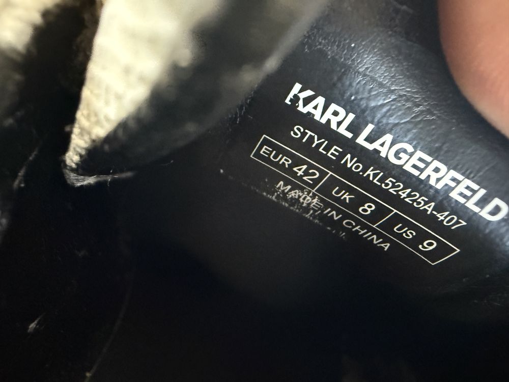 Karl Lagerfeld обувки
