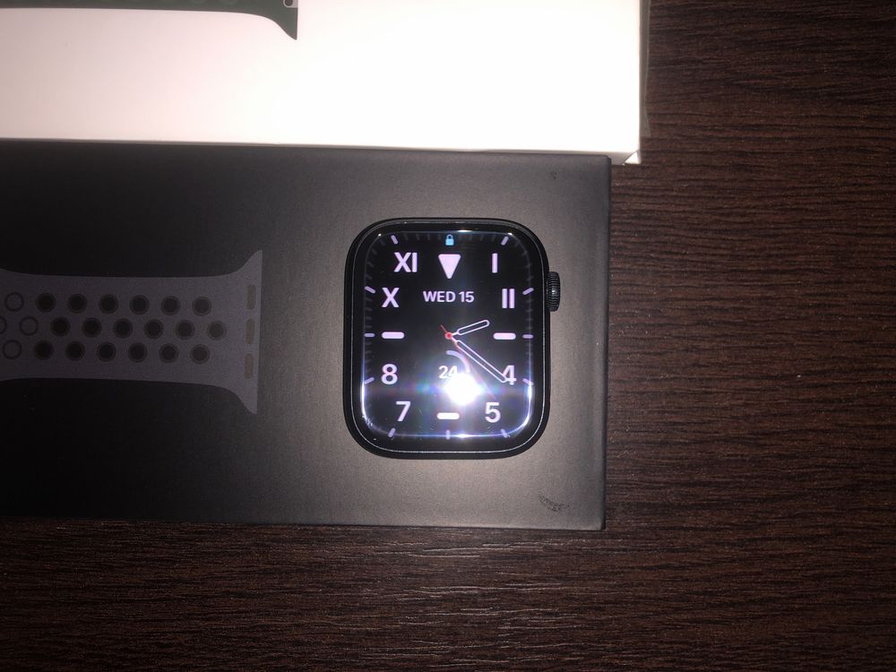 Apple Watch Nike 7, GPS, Carcasa Midnight Aluminium 45mm