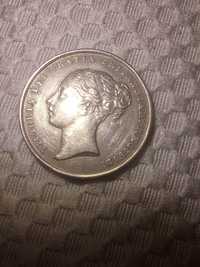 Един шилинг ONE SHILLING 1846 монета