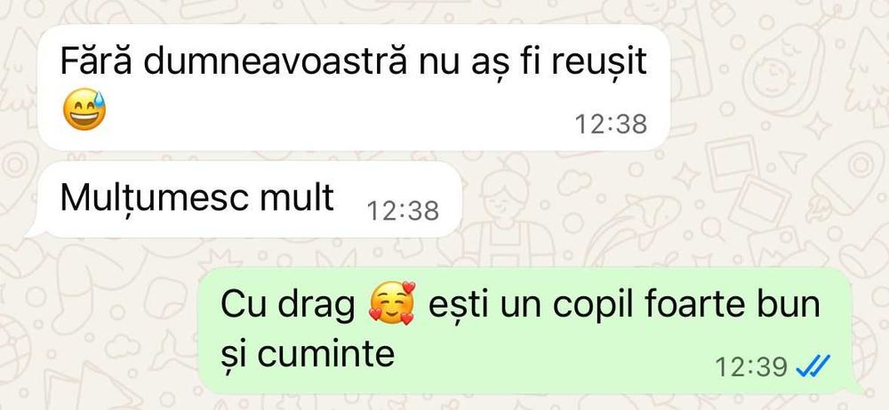 Absolventă ofer meditații la matematică pentru elevii clasele 1-12.
