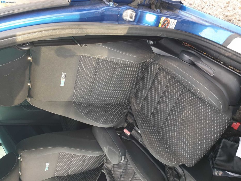 Interior Textil VRS Scaun Scaune Fata Stanga Dreapta Fara Incalzire si Bancheta cu Spatar Skoda Fabia 2 VRS Break Combi 2007 - 2014 [K7639]