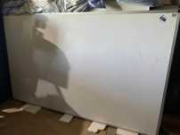 2 table școlare magnetice albe ,  de perete