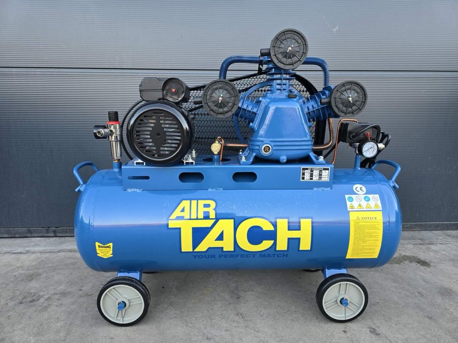 Въздушен компресор 4HP / 100L – 480 л/мин, 8 bar