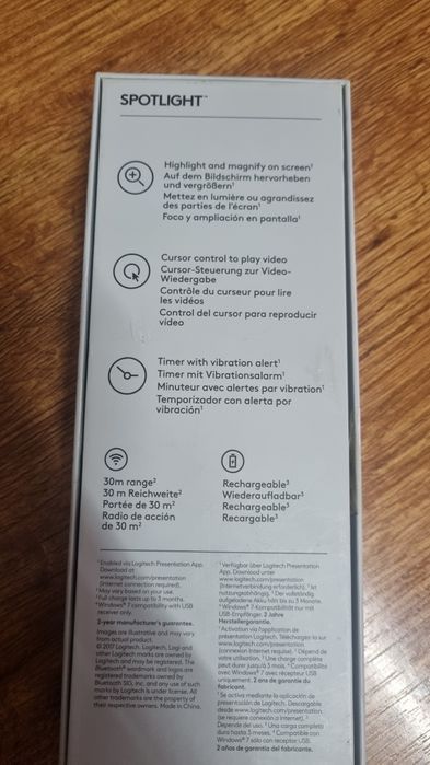 Logitech telecomanda laser