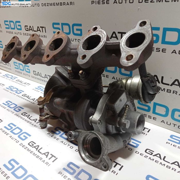 Turbo Turbina Turbosuflanta Peugeot 206 1.4 HDI 50 KW 2001 - 2012 Cod 54359710009 MF 50175454 01937 [274M6]