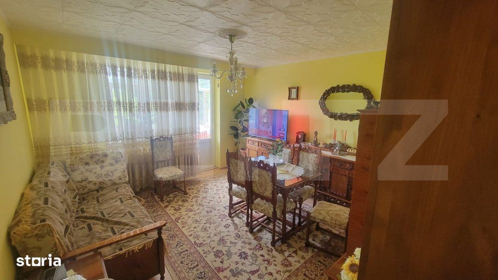 Apartament de vanzare, cu 3 camere, 63 mp, zona Gheorgheni