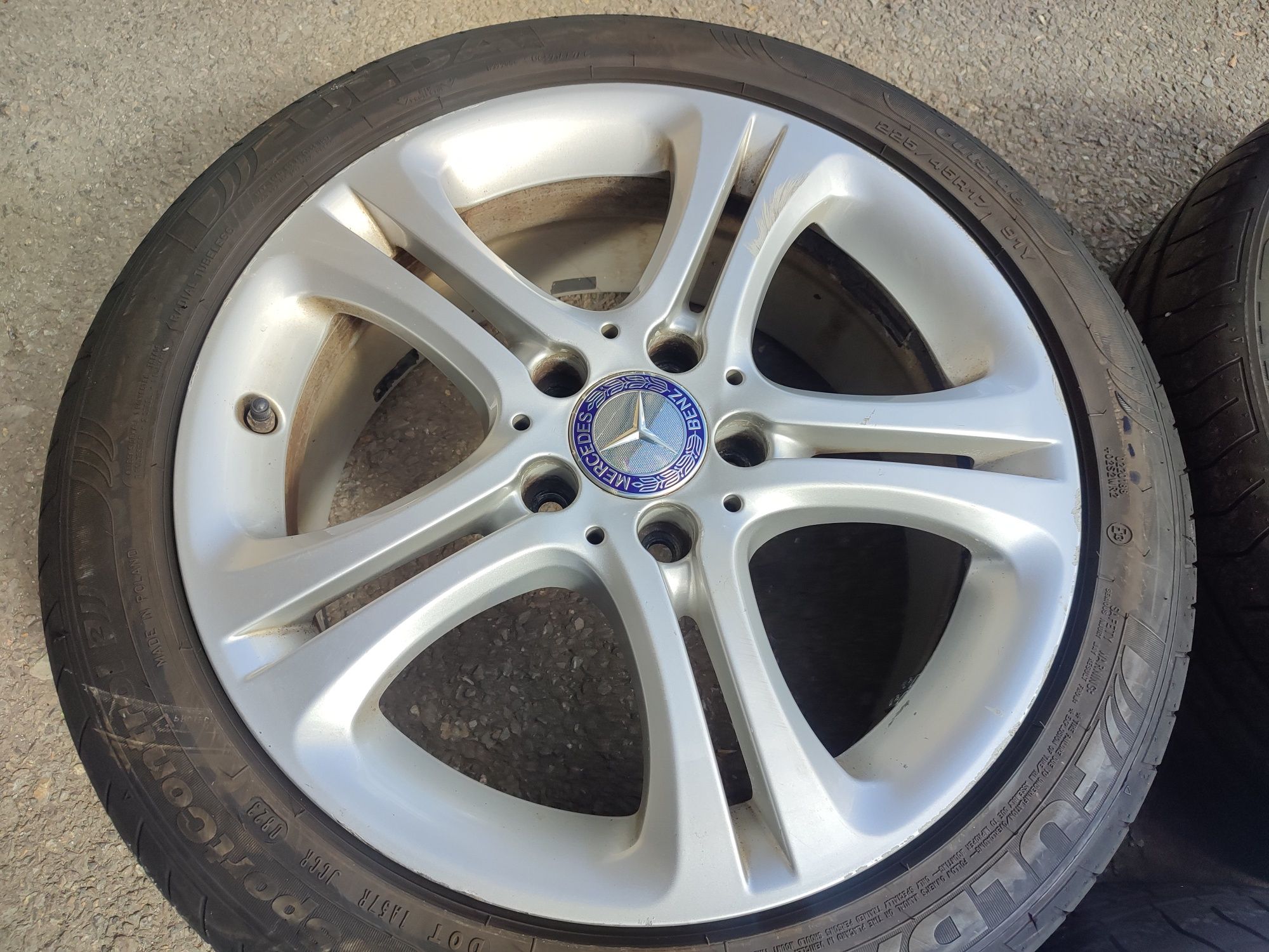 17" оригинални алуминиеви джанти за Mercedes A B,C,CLA...