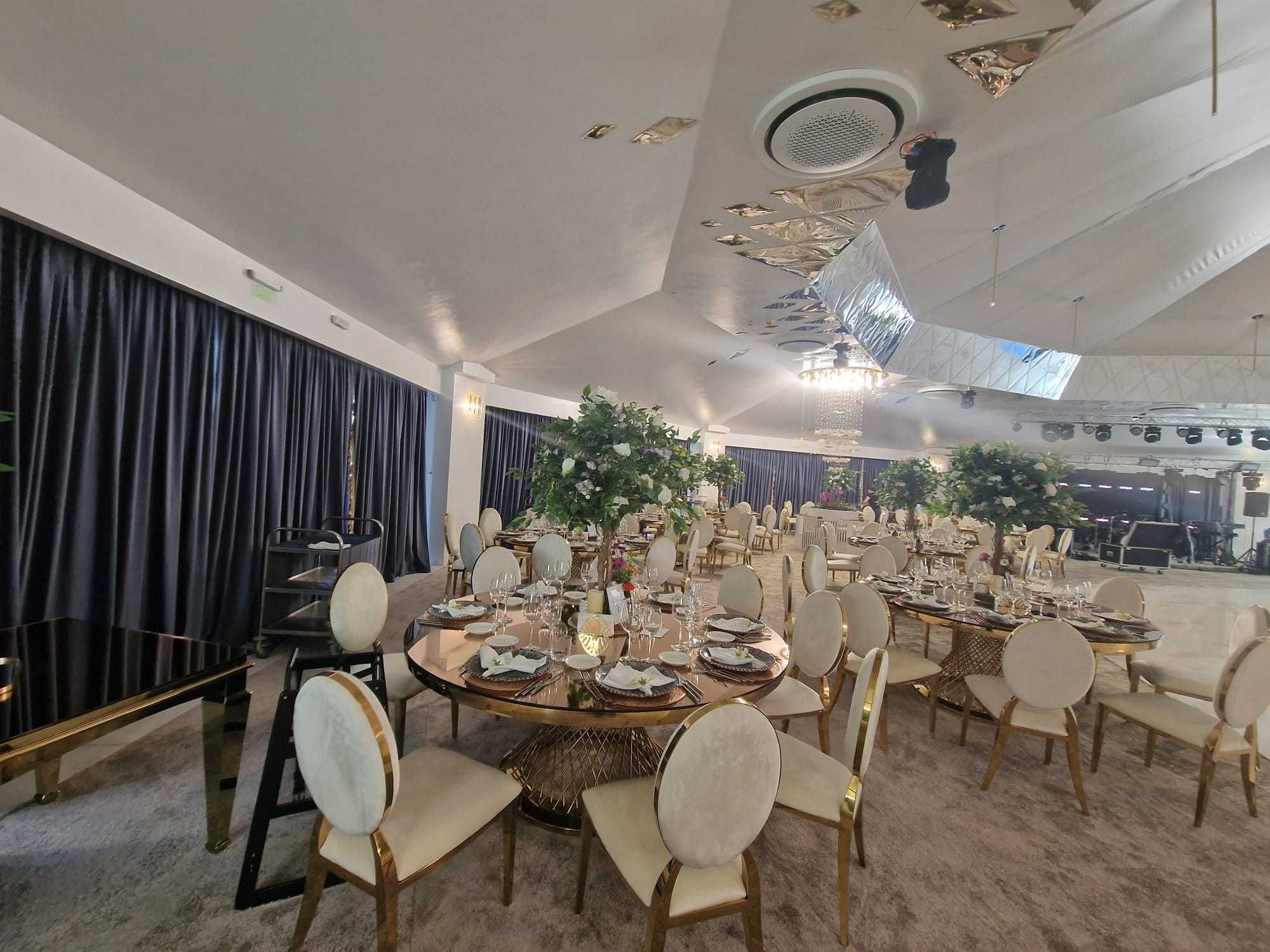 Scaune WASHINGTON săli evenimente, ballroom, salon, scaun de lux auriu