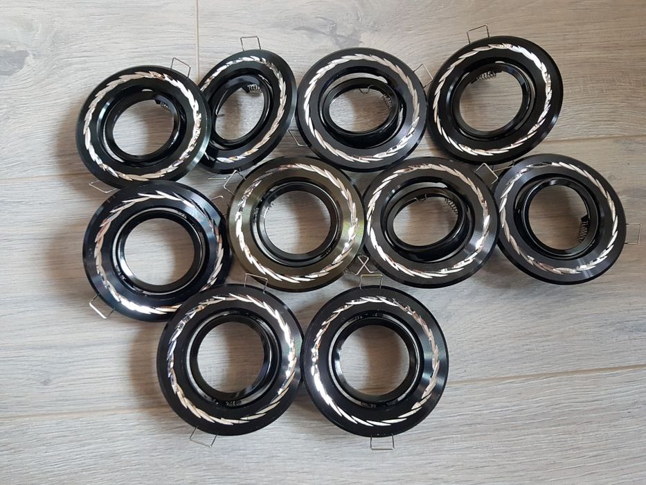 Set 10 spoturi incastrabile si becuri led