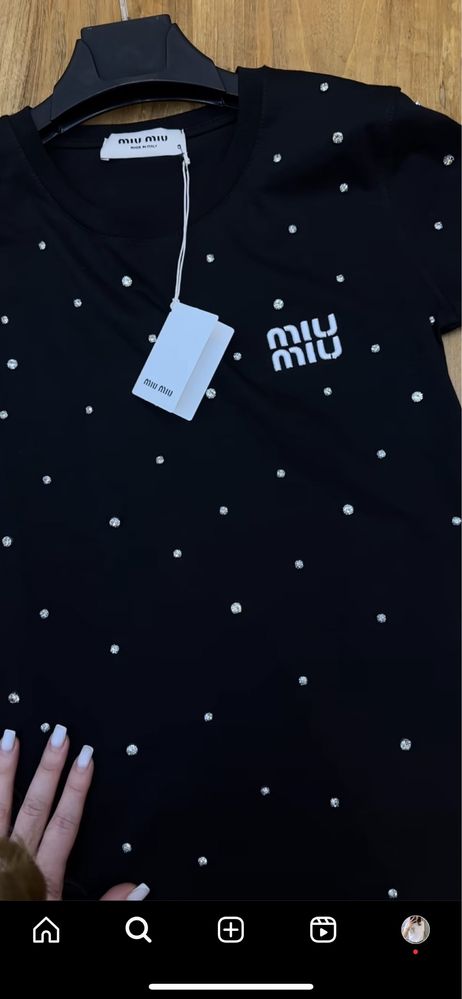 Футболка от AMI paris, Miu Miu, OYSHO, Massimo dutti, COS,ZARA
