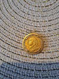 Monedă din 1927,20 franci elvetieni ,aur