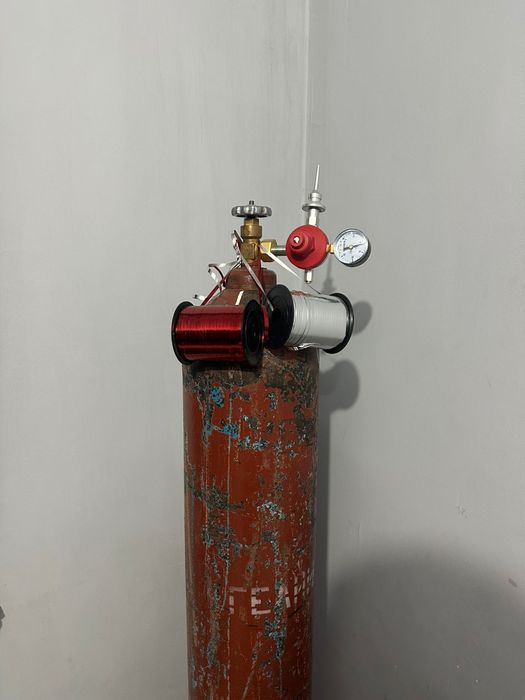 Гелий балон 40л 50 барр новый продам Шар бизнес Гелиевый