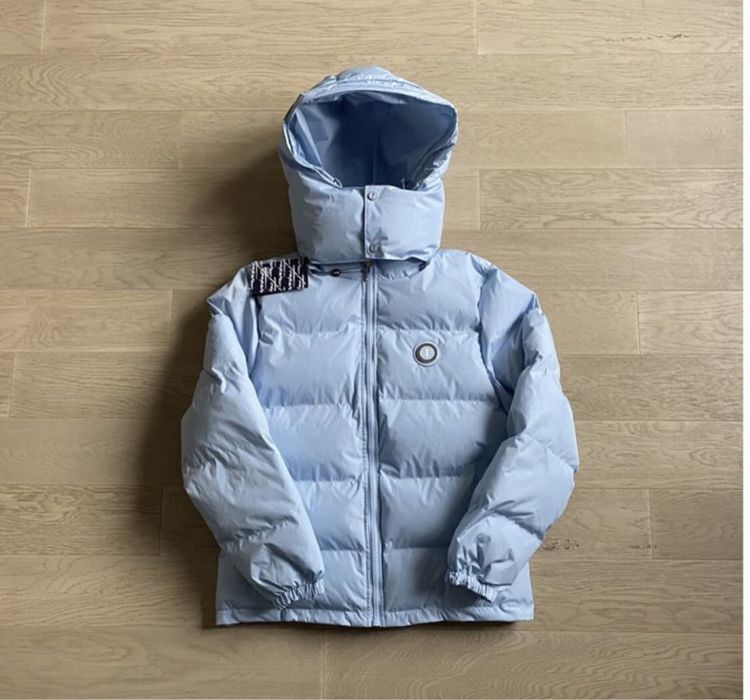 geaca trapstar baby blue albastru