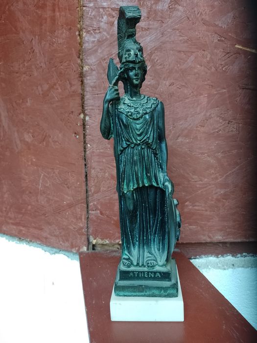 Statuie Atena din cupru