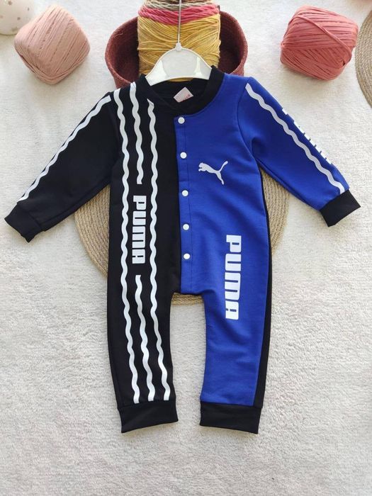 Salopetă bebe bumbac