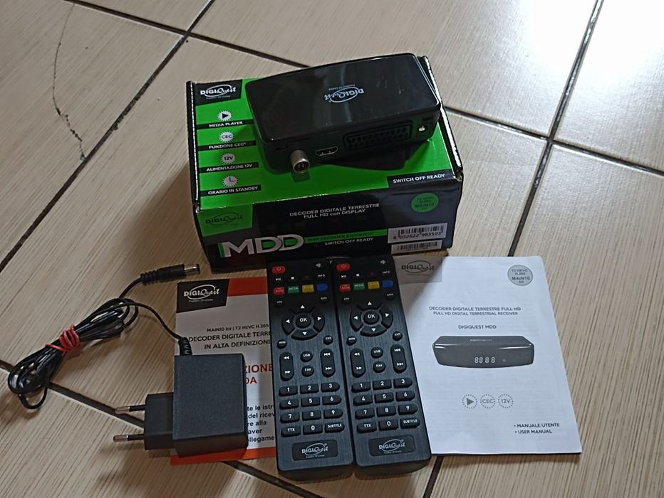 Tuner dvb t terestrial Receptor terestru digital Full HD