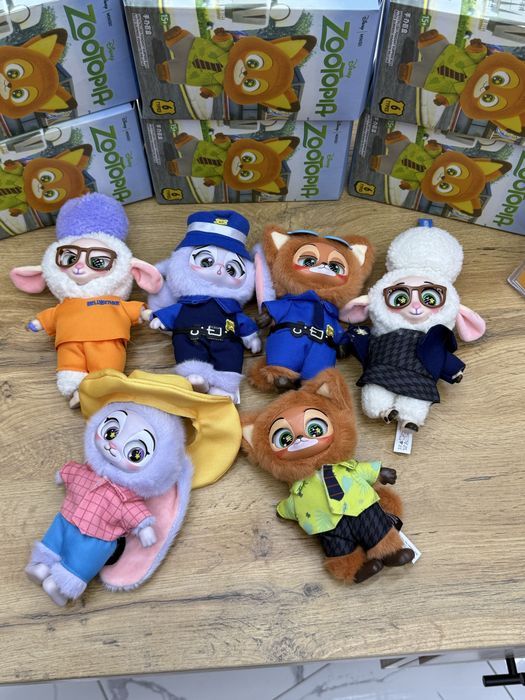 Зверополис лабубу Miniso