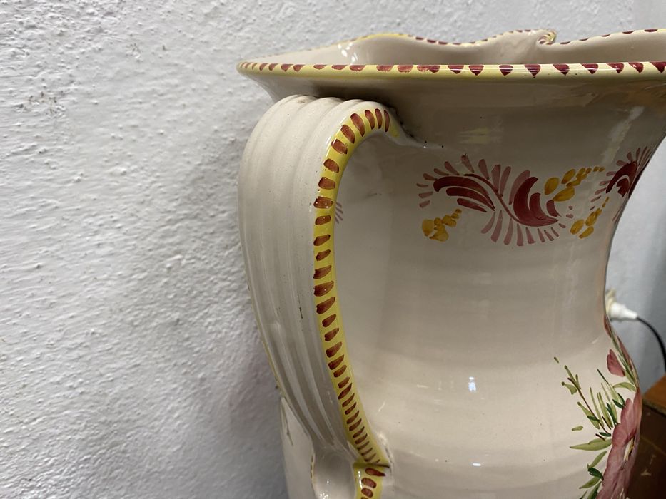 Огромна италианска кана от порцелан