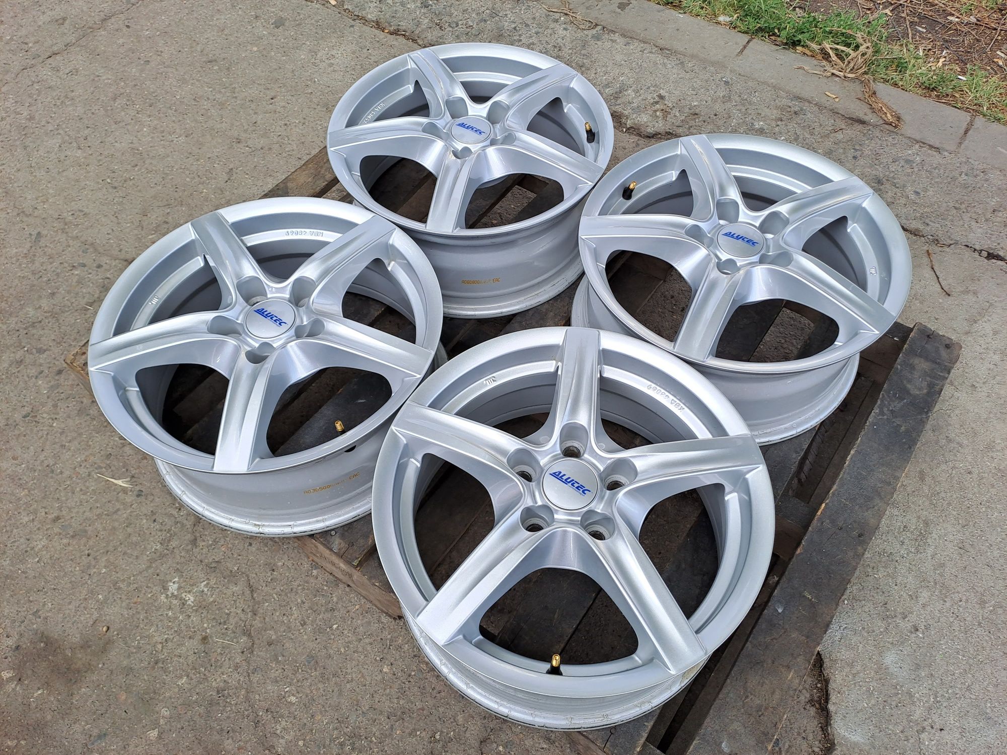 16" 5Х115мм, 5x115mm Alutec: Като Нови Алуминиеви джанти