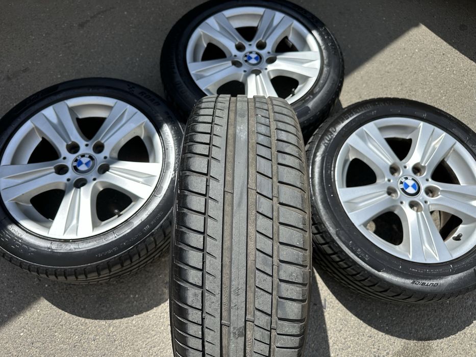 Jante originale bmw cu anvelope de vara 205/55/16