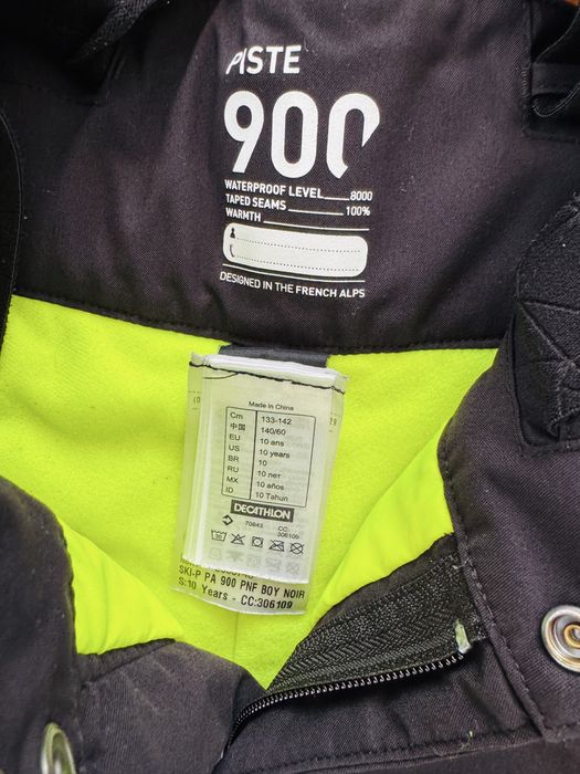 Детско Яке + Панталон Ски / Сноуборд Wed'ze 133-142см