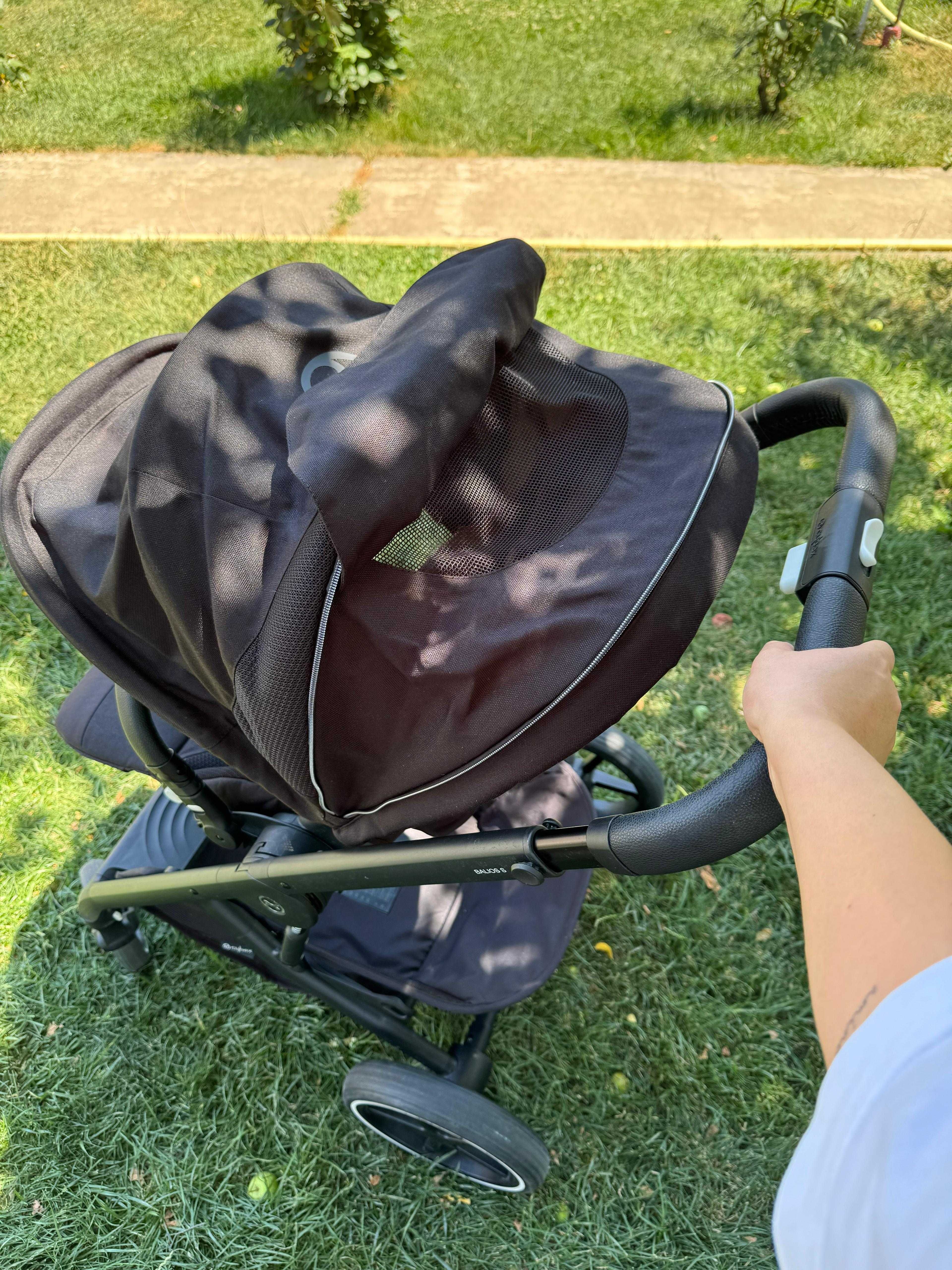 CARUCIOR CYBEX Balios S Lux Moon Black – aproape nou