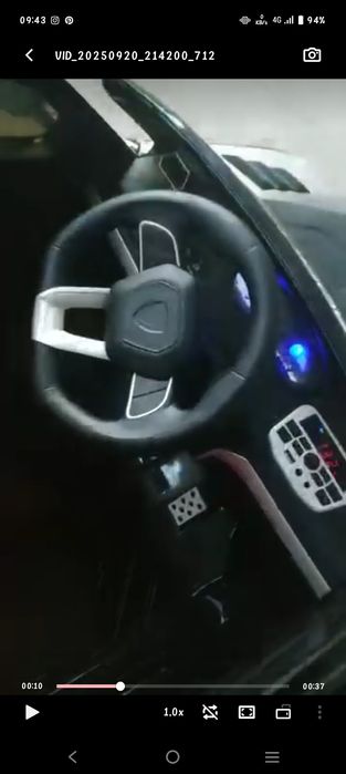 Bolalar haydashi uchun avtomashina arzon narxda sirochna sotiladi