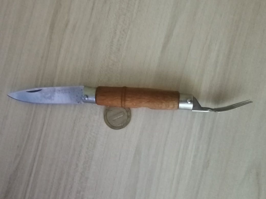 Джобно ножче с виличка