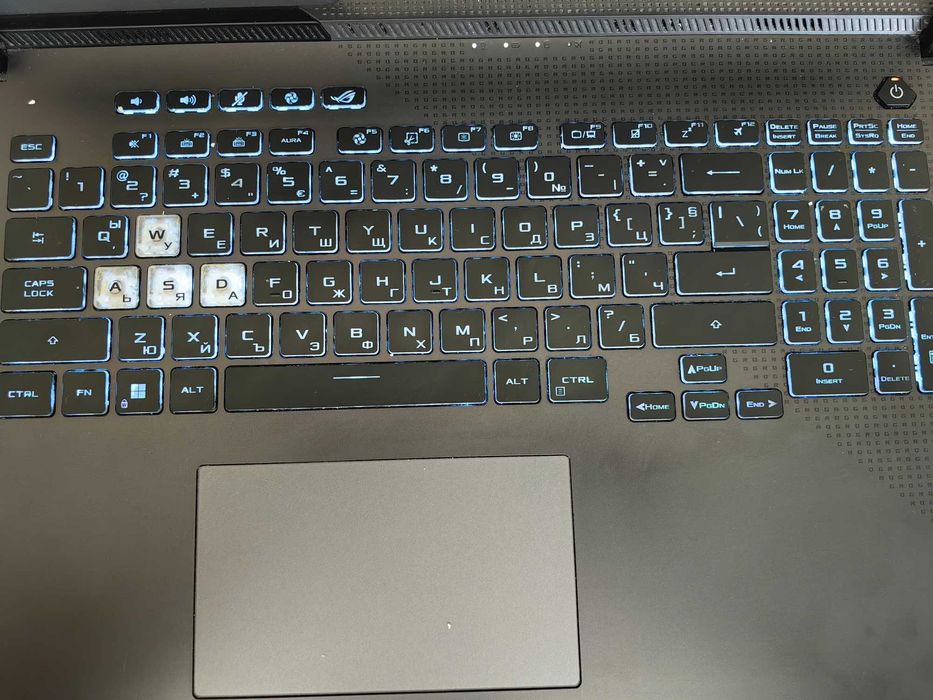 Лаптоп Asus ROG Strix G17 Ryzen 7 5800H 32RAM 2TB RTX3070