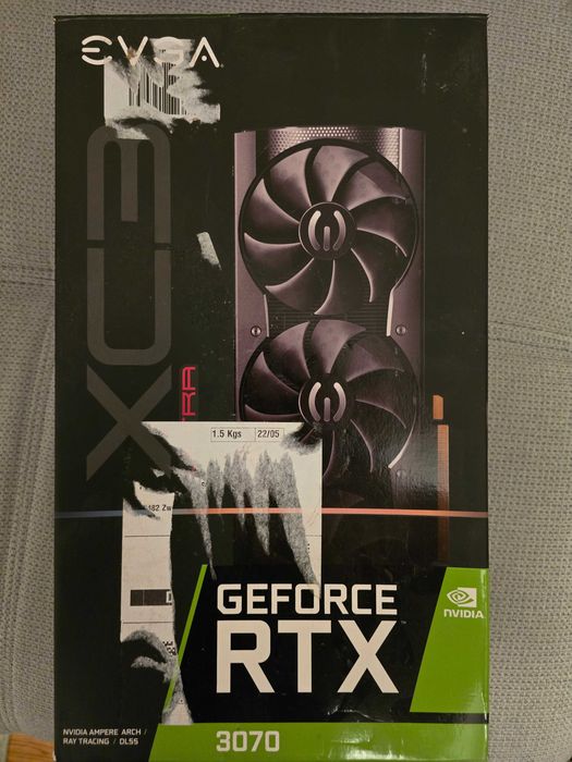 RTX 3070 EVGA XC3 Ultra - Placă Video Gaming 1440p