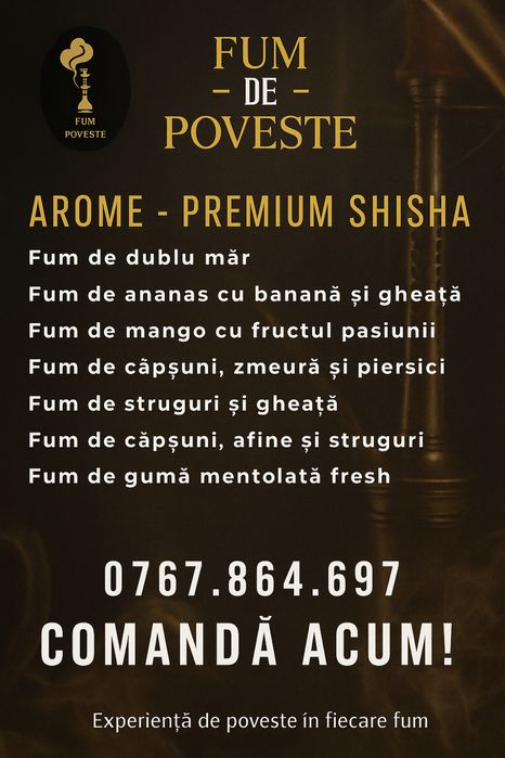 Narghilele pentru evenimente - Premium SHISHA