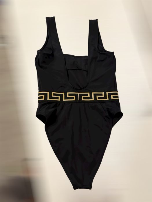 costum de baie versace original intreg S