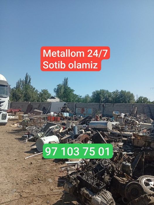 Металлом оламиз кайта ишлашга