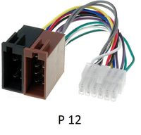 Mufa conector auto ISO Pioneer 12 pini mufa alimentare Pioneer 12pini