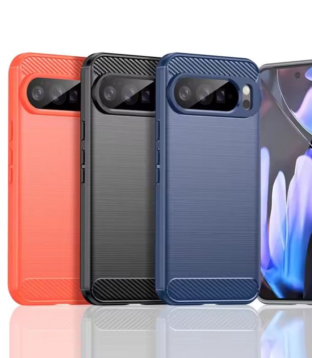 Husa Antisoc model carbon pentru Google Pixel 10 / Pixel 10 Pro