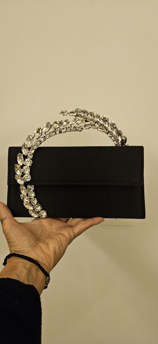 Сатенена  официална  чанта